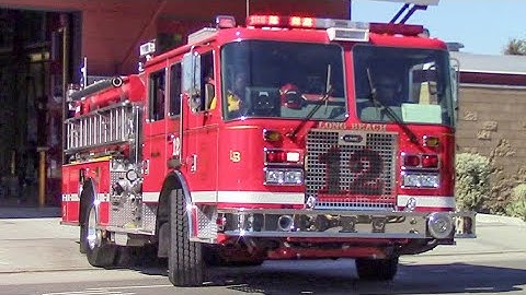 Long Beach Fire Dept. Engine & Rescue 12