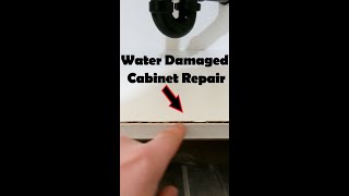 Water Damaged Cabinet Repair