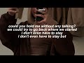 gracie abrams - stay [speed up] lyrics