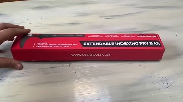 Olsatools extending prybar Review/Durability test!!!