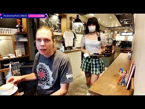 Creep Gets Caught Taking Pictures Of Girl On Stream