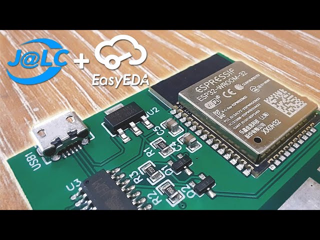 Trying out JLCPCB's SMT Service | ESP32 Touch Sensor | JLCPCB + EasyEDA class=