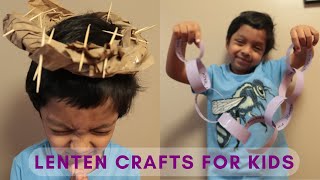 EASY LENTEN CRAFTS FOR KIDS\ MEANINGFUL LENT ACTIVITIES FOR KIDS l HANDMAID OF GOD