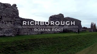 Richborough Roman Fort, Kent. Full tour of the site and it's history, including the Roman Invasion
