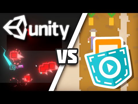 Видео: Игра в Unity против игры в Pocket Code на телефоне