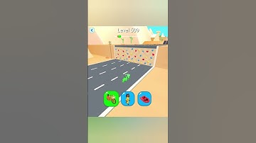 Shape Shifting 2 GAMEPLAY Level No -509 Walkthrough - New Update Car Racing #ShapeShifting #shorts