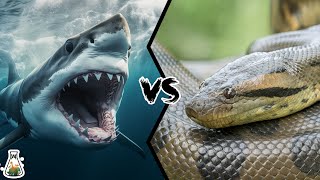 Great White Shark vs Anaconda  Who Would Win a Fight?