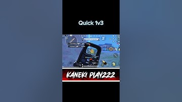 Quick 1v3 💥 #bgmi #pubgmobile #squadwipe #shorts #gaming