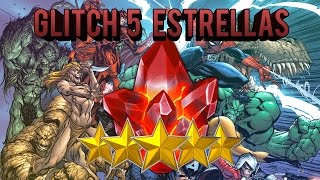 OBTENER UN 5 ESTRELLAS (BUG/GLITCH) en Marvel Batalla de Superhéroes