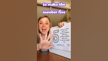 Fun Way to Write the Number 5 | Preschool Learning Made Easy!