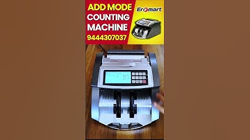Effortless Cash Management Buy Add Mode Counting Machine #eromart #shorts