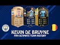 KEVIN DE BRUYNE | FIFA ULTIMATE TEAM HISTORY | FIFA 10 - FIFA 18