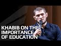 ‘Children need to study first... only then do sports’ - Khabib Nurmagomedov