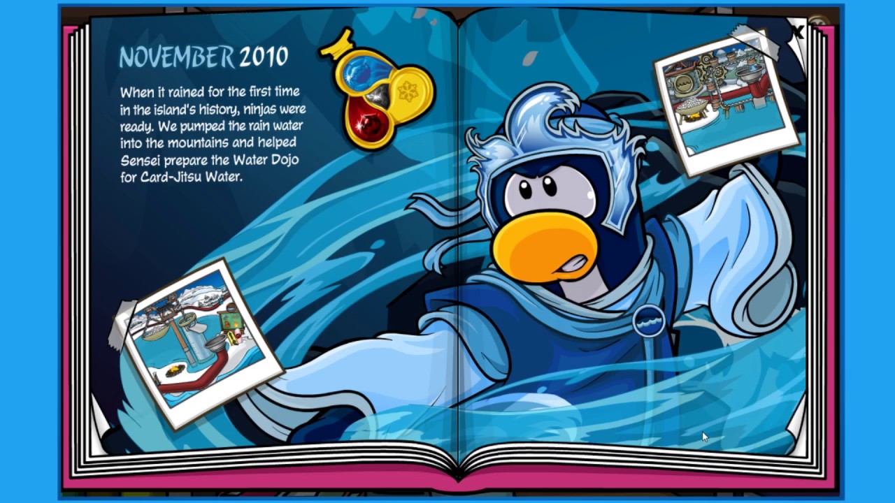 Every Yearbook from Club Penguin