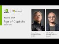 NVIDIA CEO Jensen Huang at Microsoft Ignite 2023