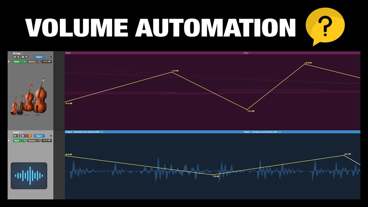 How to do Volume Automation in Logic Pro YouTube