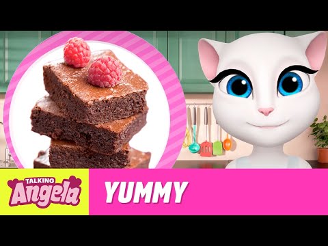 Talking Angela - Chocolate Brownies (Yummy Recipe)