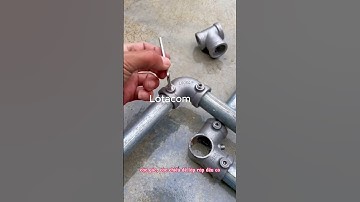 Khớp nối ống tròn nhanh cho người không biết hàng siêu nhanh#kho