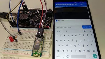 HC-05 Bluetooth Module Interfacing with LPC2148