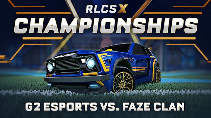 FaZe Clan vs. G2 Esports | Rocket League World Championship 2021-22 | Championship Sunday