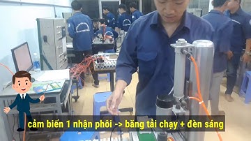 Thực tập lập trình hệ thống cơ điện tử - Cao Đẳng Công Thương TP.HCM