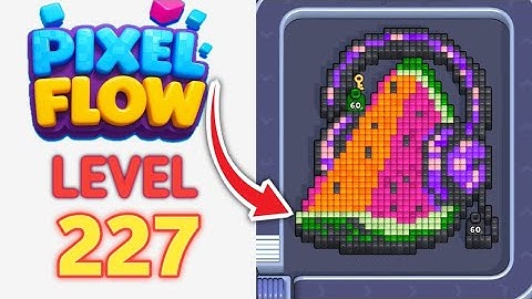 Pixel Flow Level 227 Walkthrough