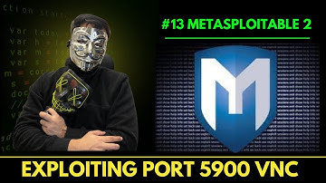 #13 Exploiting Port 5900 VNC | metasploitable 2 | cyber security tutorials | hacker vlog