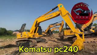 #used #excavator #komatsu #komatsu pc240❤️‍🔥❤️‍🔥 Welcome to buy🔥🔥