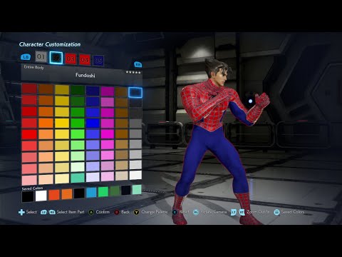 Tekken 7 Jin Kazama Marvel Spider Man Custom