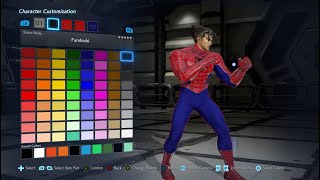 Tekken 7 Jin Kazama Marvel Spider Man Custom