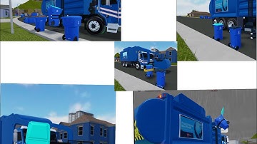 Garbage and recycling day 8 [2271, 2569, 2570]FT: @Surreygarbagetrucksandroblox @Legoman123-x2b