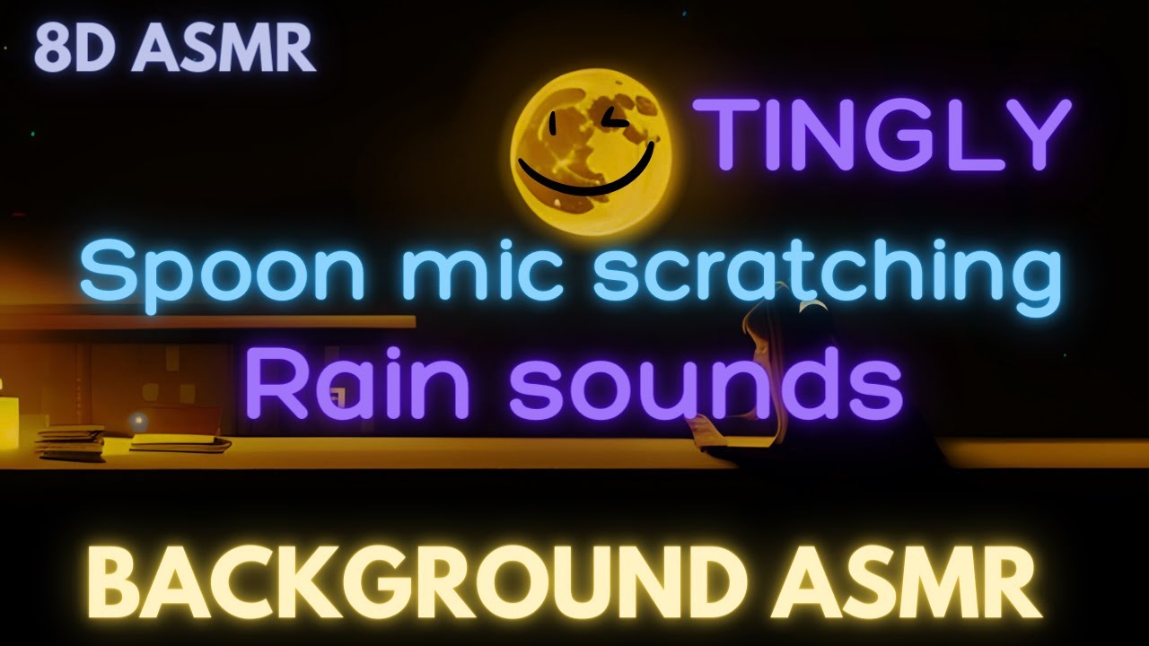 🎧 8D ASMR 🎧 | SPOONS | MIC SCRATCHING | HAND SOUNDS | RELAX | SLEEP | BACKGROUND ASMR | LAYERED