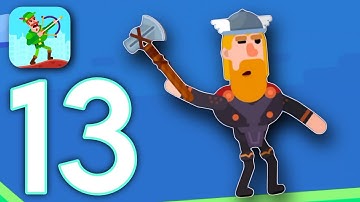 Bowmaster- Gameplay Walkthrough Part 13 -Thor (iOS, Android)#Bowmaster #Gameplay #Walkthrough