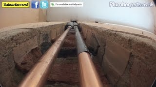 HOW TO CHASE PIPES INTO A WALL - Plumbing Tips