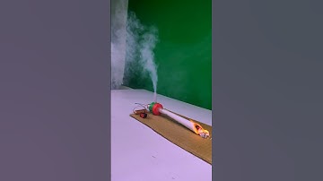 How to Make a Smoke Machine Using a DC Motor | Easy Science Project