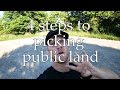 4 steps to picking the right piece public deer hunting land