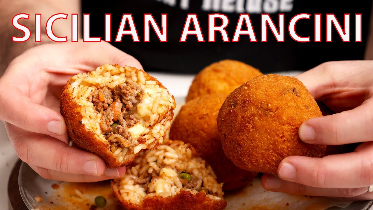 How to Make SICILIAN ARANCINI Like an Italian | Vincenzo