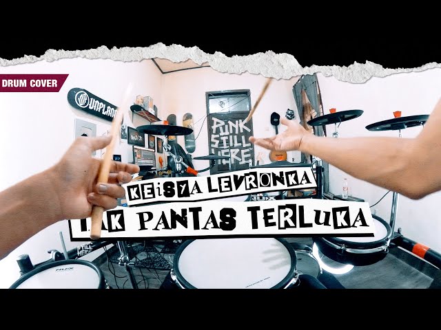 Keisya Levronka - Tak Pantas Terluka (Pov Drum Cover By Sunguiks)  @BoncekAR class=
