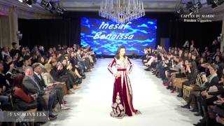 Inesaf BENAISSA - CAFTAN DU MAROC Premium Signature 2017 - Au Four Seasons George V Paris