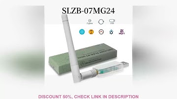 SMLIGHT Zigbee 3.0 SLZB-07MG24 Adapter Thread/Matter USB adapter Fast CP2102N USB/UART converter Wit