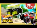 MONSTER TRUCKS LOST IN THE DARK?! | Monster Trucks | @Hot Wheels