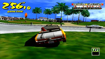 Crazy taxi- Dreamcast- Vga capture- HD