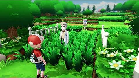 Pokémon Lets Go Unity - Oak says hello!