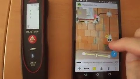 Connecting and using ImageMeter with a Leica D110