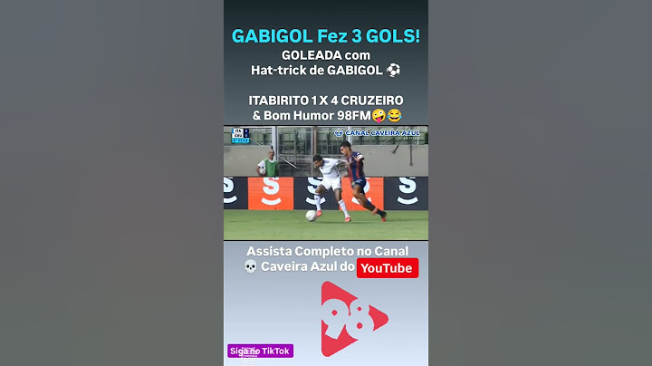 GOLEADA com Hat-trick de GABIGOL ⚽ ITABIRITO 1 X 4 CRUZEIRO & Bom Humor 98FM🤪😂