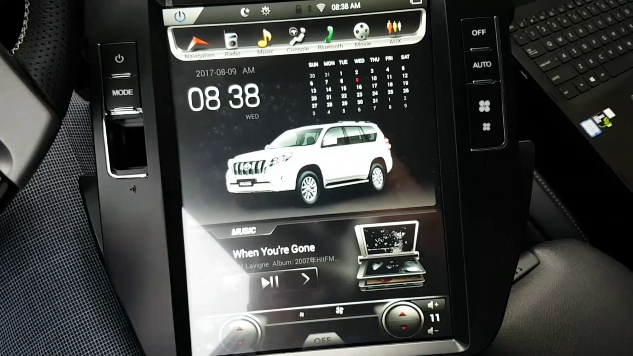 Обновляем штатную навигацию на дорестайле - Toyota Land Cruiser Prado 150-series