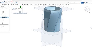 OnShape : Vase