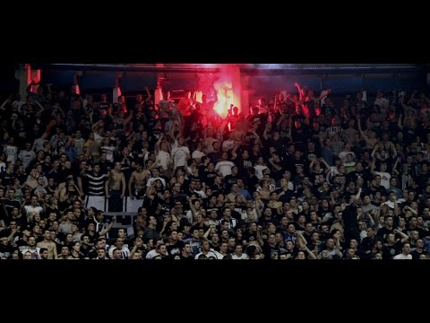 GRMI PESMA SAD SA JUŽNE STRANE [NOVA PESMA] | Partizan -Zvezda Telekom 19.04.2015