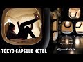 Staying in a Japanese Capsule Hotel | Tokyo Travel Vlog