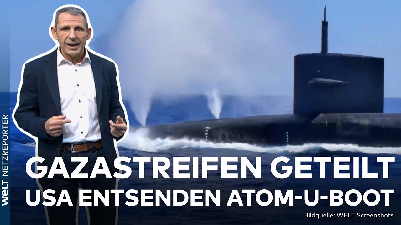 USA: Atomwaffenfähiges U-Boot im Nahen Osten angekommen - ZDFheute